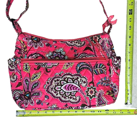 Vera Bradley Call Me Coral Crossbody Bag Adjustable/Strap Paisley Paradise - Picture 11 of 14